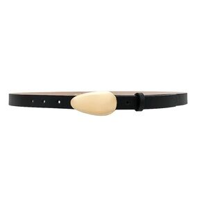 Heaven mayhem bean belt black and gold